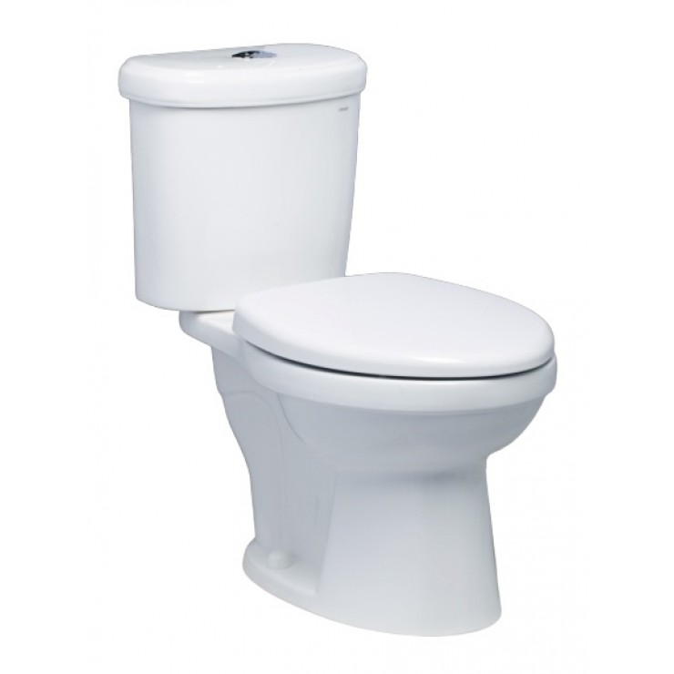 Bồn cầu 2 khối Caesar CT1338 nắp thường CT1338