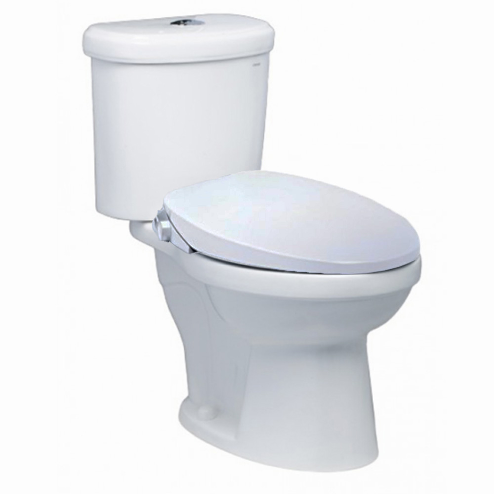 Bồn cầu 2 khối nắp rửa cơ Caesar CD1338 + TAF060 CD1338+TAF060