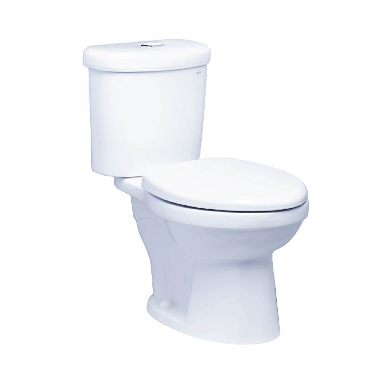 Bồn cầu 2 khối Caesar CD1338 nắp thường CD1338