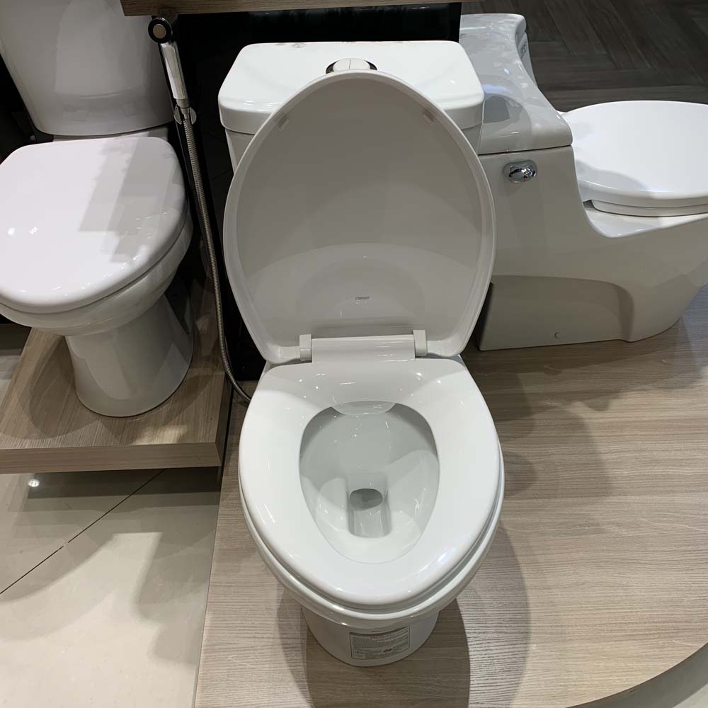 Bồn cầu 2 khối Caesar CDS1325 nắp êm CDS1325 - 5