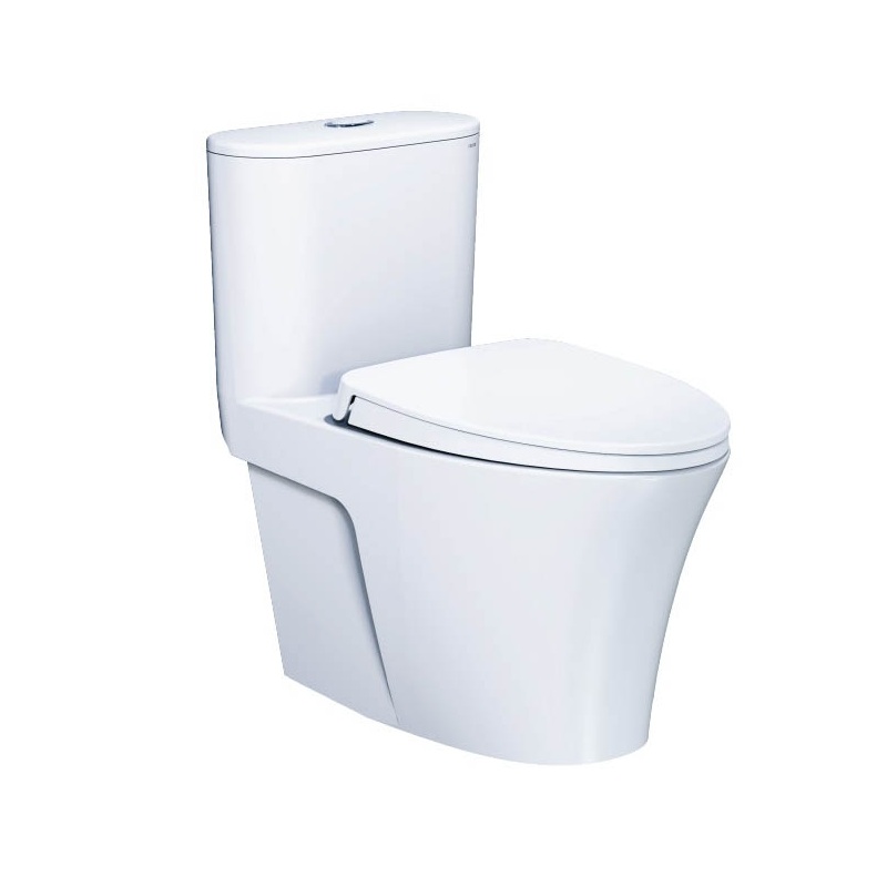 Bồn cầu 1 khối Caesar C1395 (CD1395) nắp đóng êm C1395