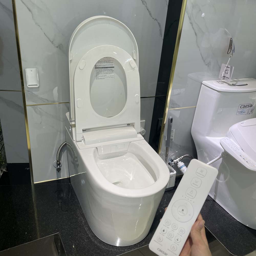 Bồn cầu điện tử thông minh Caesar CA1389H CA1389H - 3