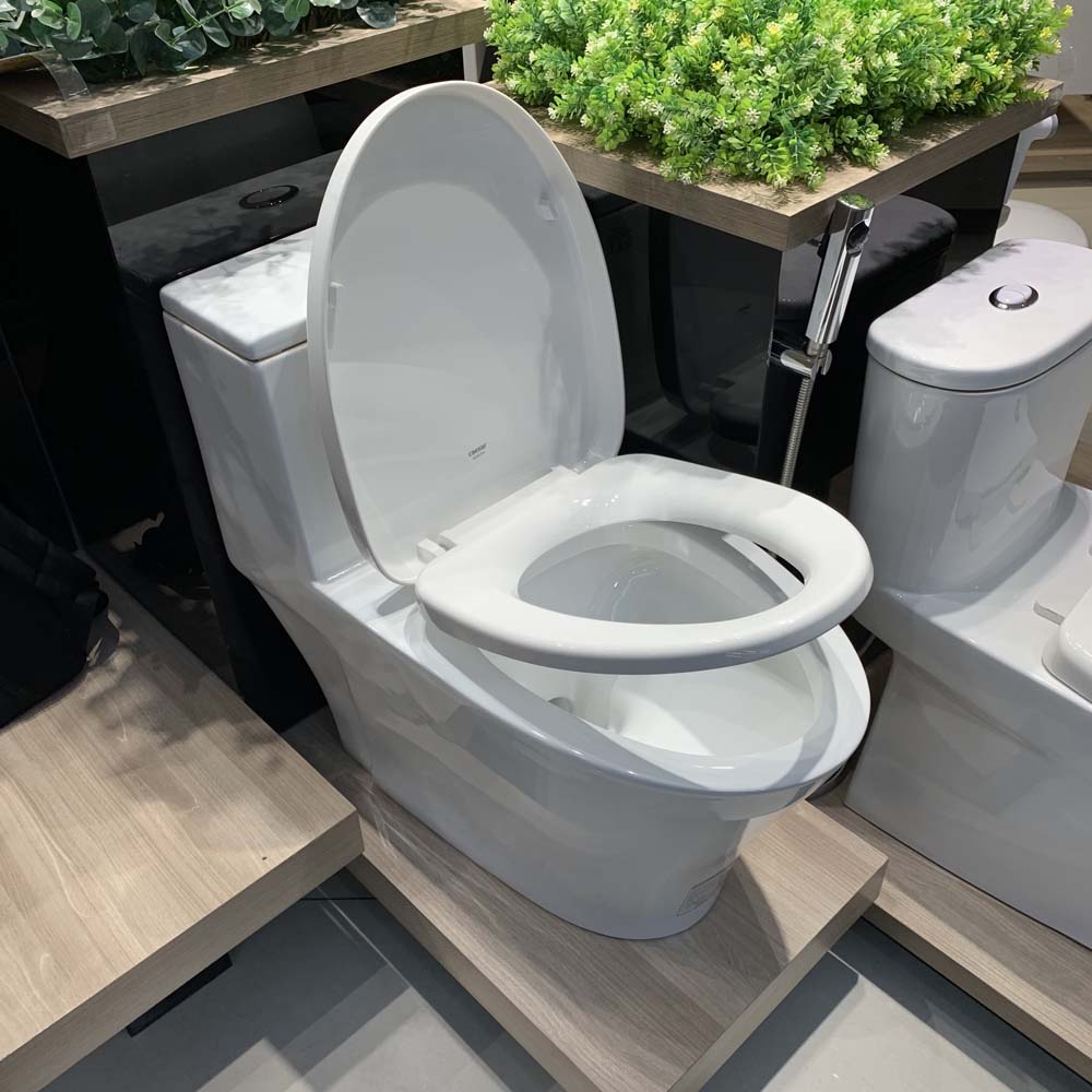 Bồn cầu 1 khối Caesar C1356 (CD1356) nắp đóng êm C1356 - 2