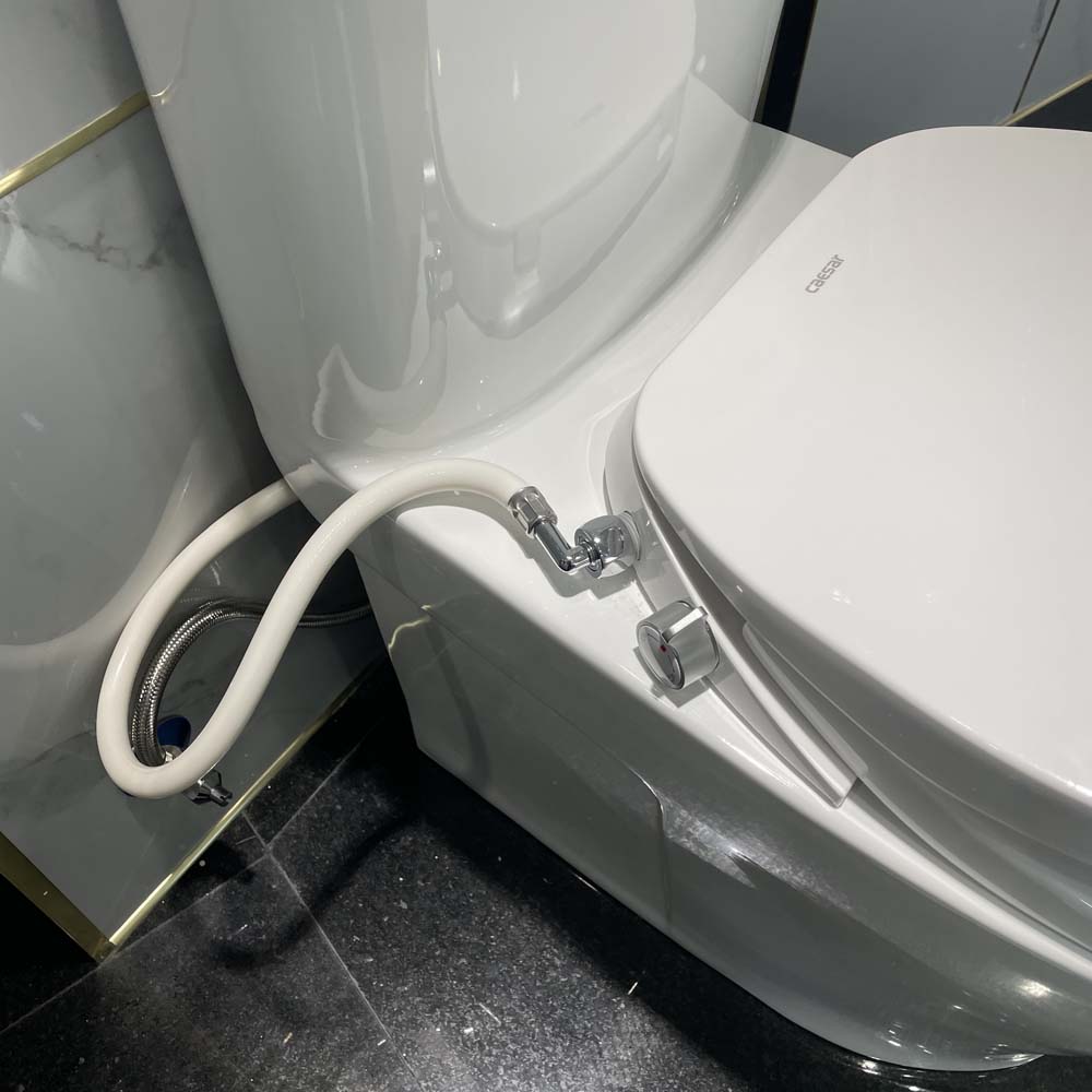 Bồn cầu 1 khối nắp rửa cơ Caesar C1395F + TAF060 (CD1395+TAF060) CD1395+TAF060 - 2