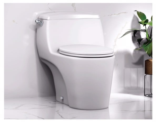Bồn cầu 1 khối CAESAR C1353 kèm nắp TAF060 - 13