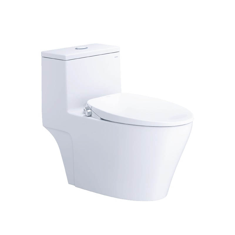 Bồn cầu 1 khối nắp rửa cơ Caesar C1356F + TAF060 (CD1356+TAF060) CD1356+TAF060