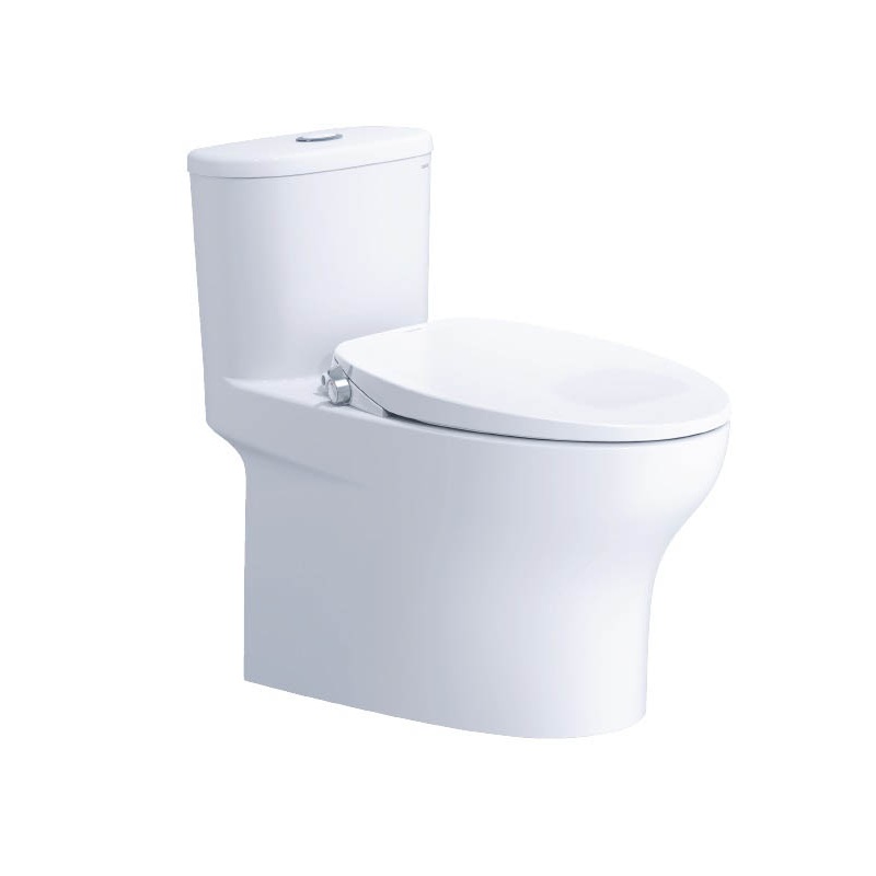 Bồn cầu 1 khối nắp rửa cơ Caesar C1394F + TAF060 (CD1394+TAF060) CD1394+TAF060