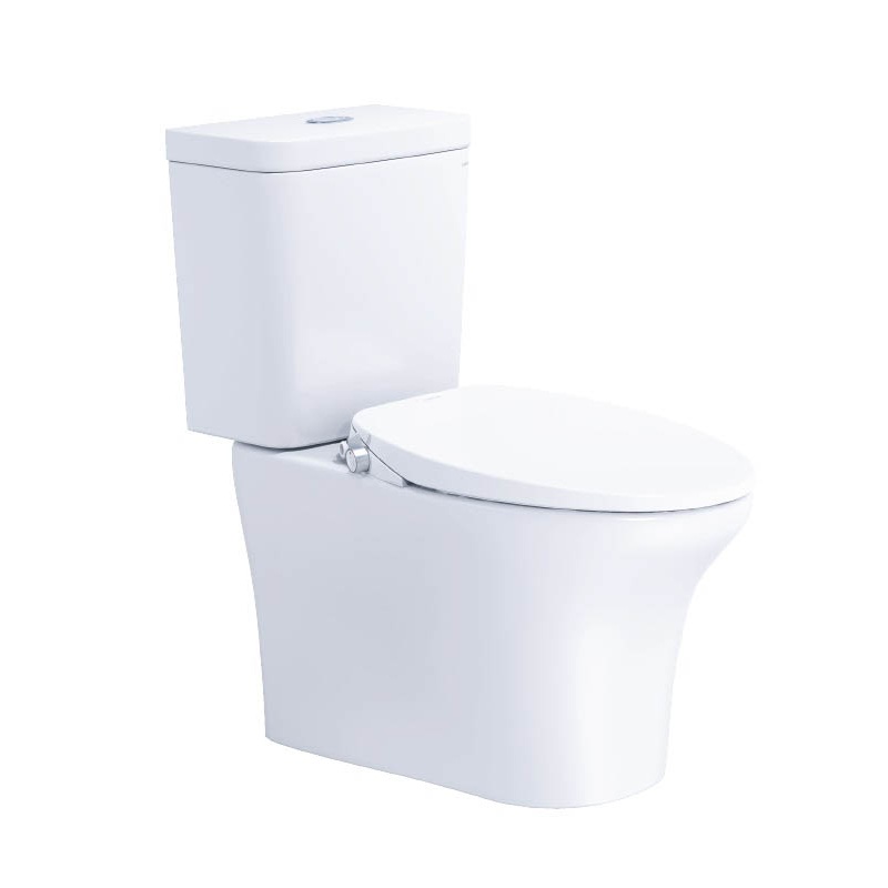 Bồn cầu 2 khối nắp rửa cơ Caesar CD1341 + TAF060 CD1341+TAF060