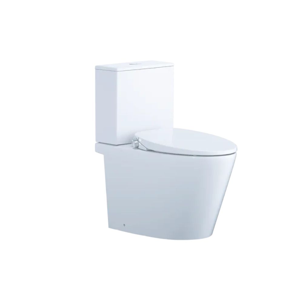 Bồn cầu 2 khối nắp rửa cơ Caesar CD1342 + TAF060 CD1342+TAF060