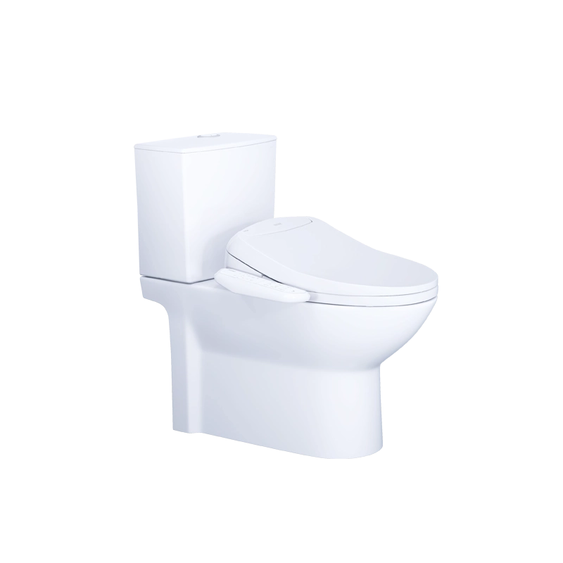 Bồn cầu 2 khối nắp điện tử Caesar CD1340 + TAF400H CD1340+TAF400H