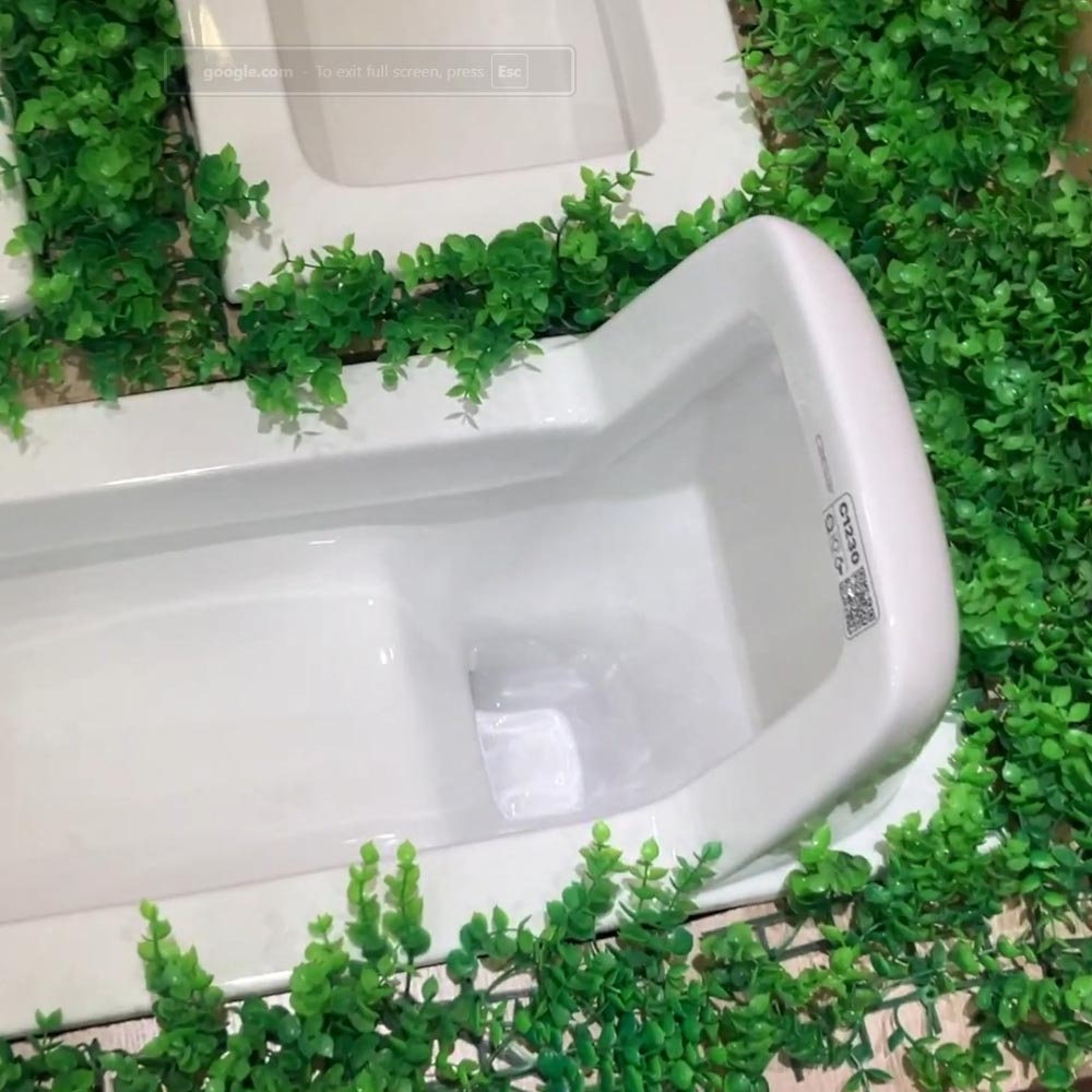 Bồn cầu xí xổm Caesar C1230 C1230 - 4