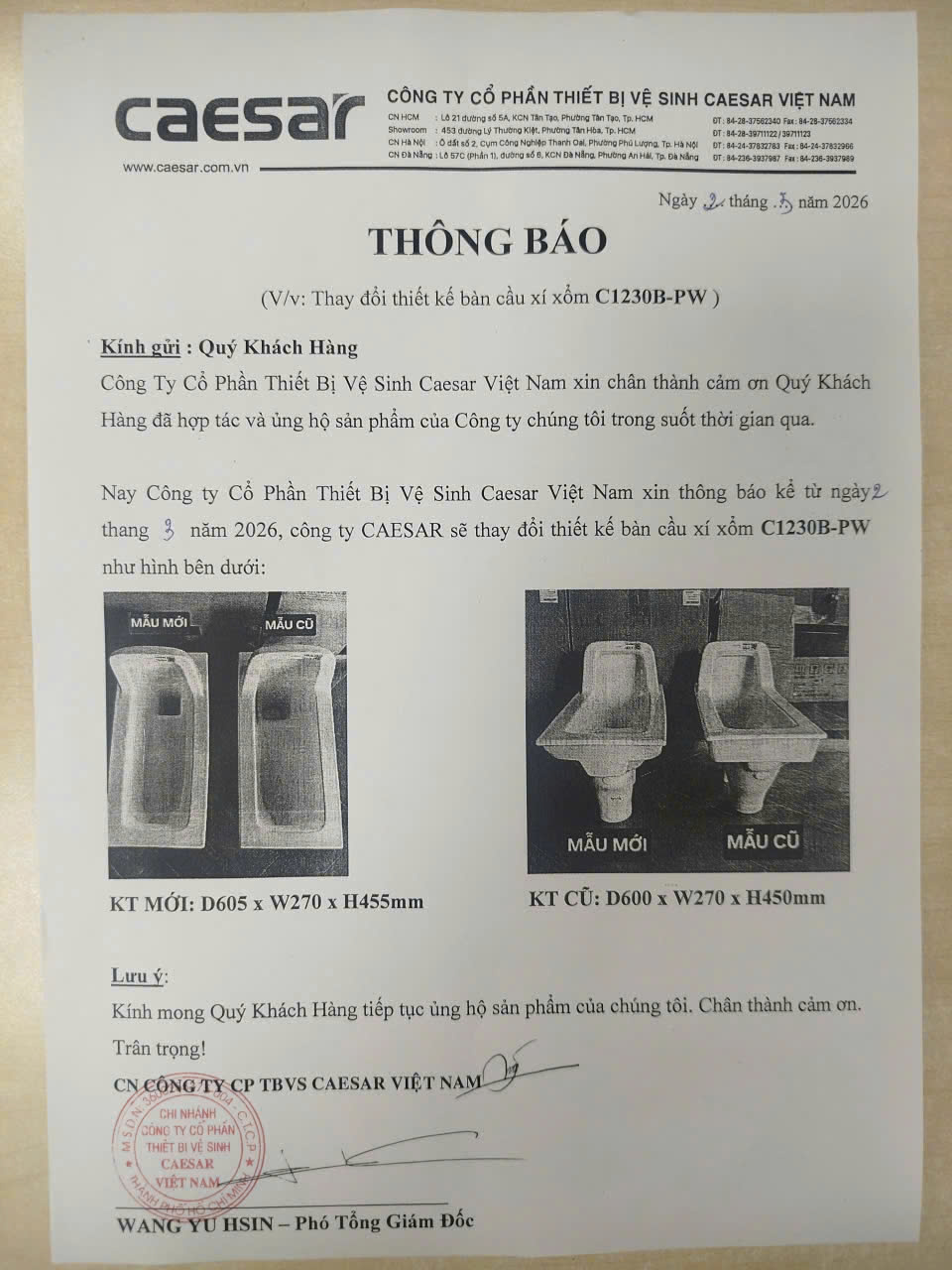 Bồn cầu CAESAR C1230 kèm nắp BF525A - 6