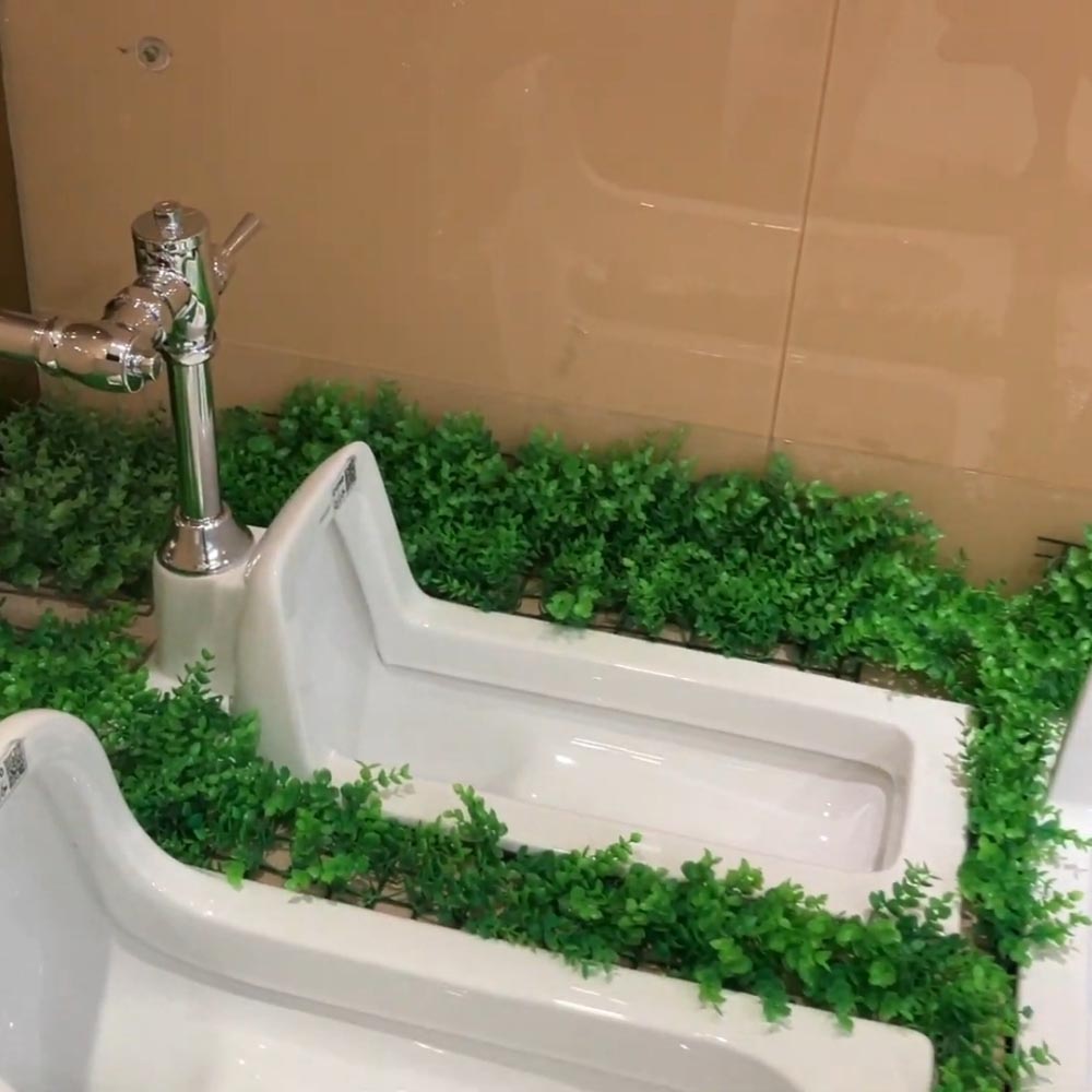 Bồn cầu xổm kèm van xả tay gạt Caesar C1250+BF523A C1250+BF523A - 4