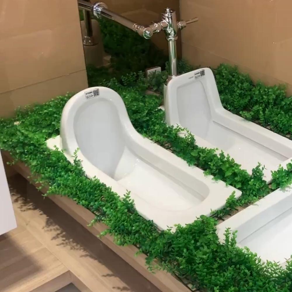 Bồn cầu xí xổm Caesar C1280 C1280 - 3