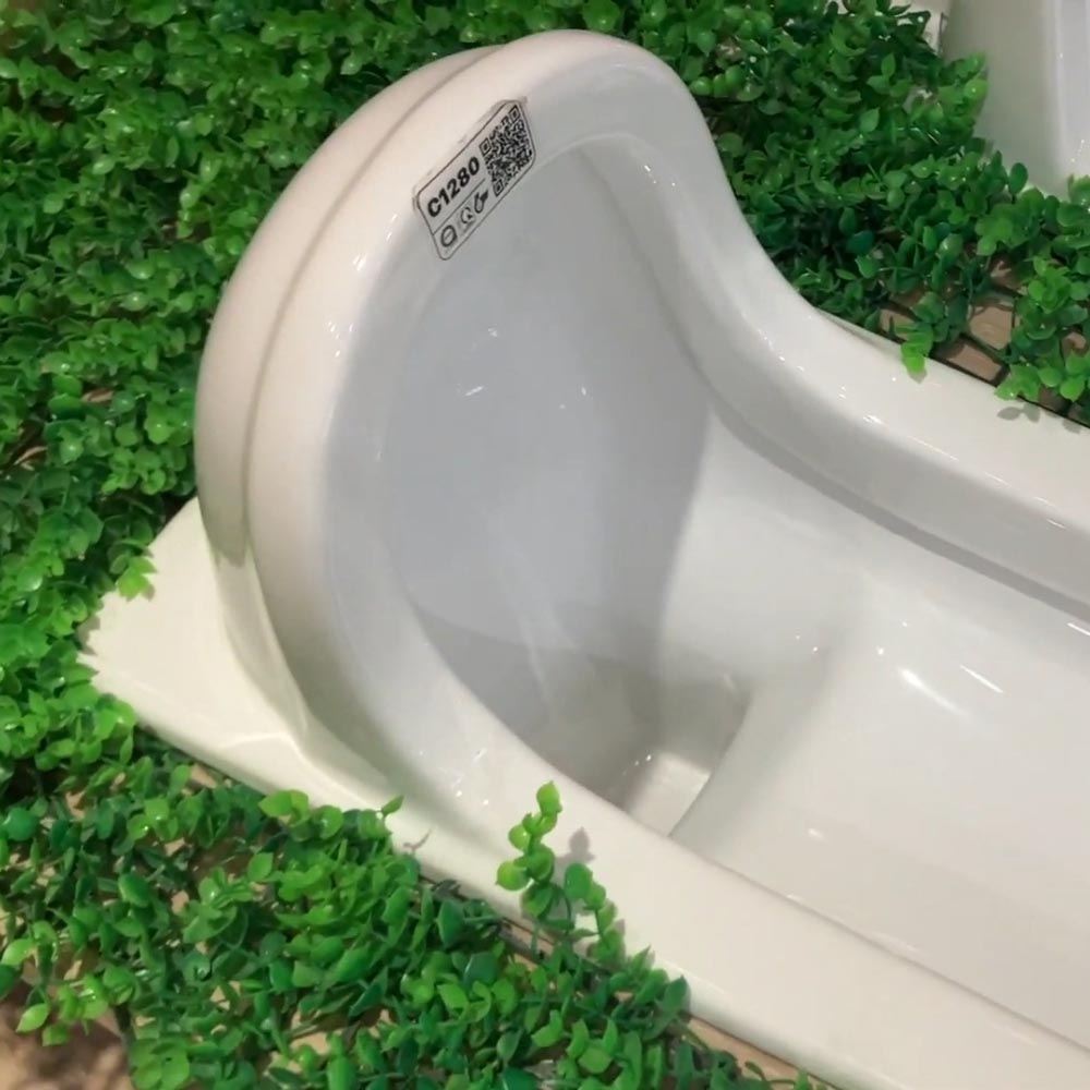 Bồn cầu xí xổm Caesar C1280 C1280 - 4