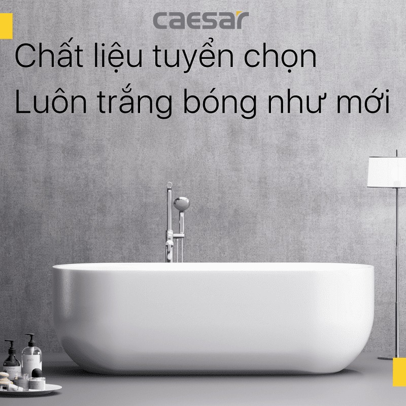 Bồn tắm đặt sàn 1m7 Caesar AT0770 - 6