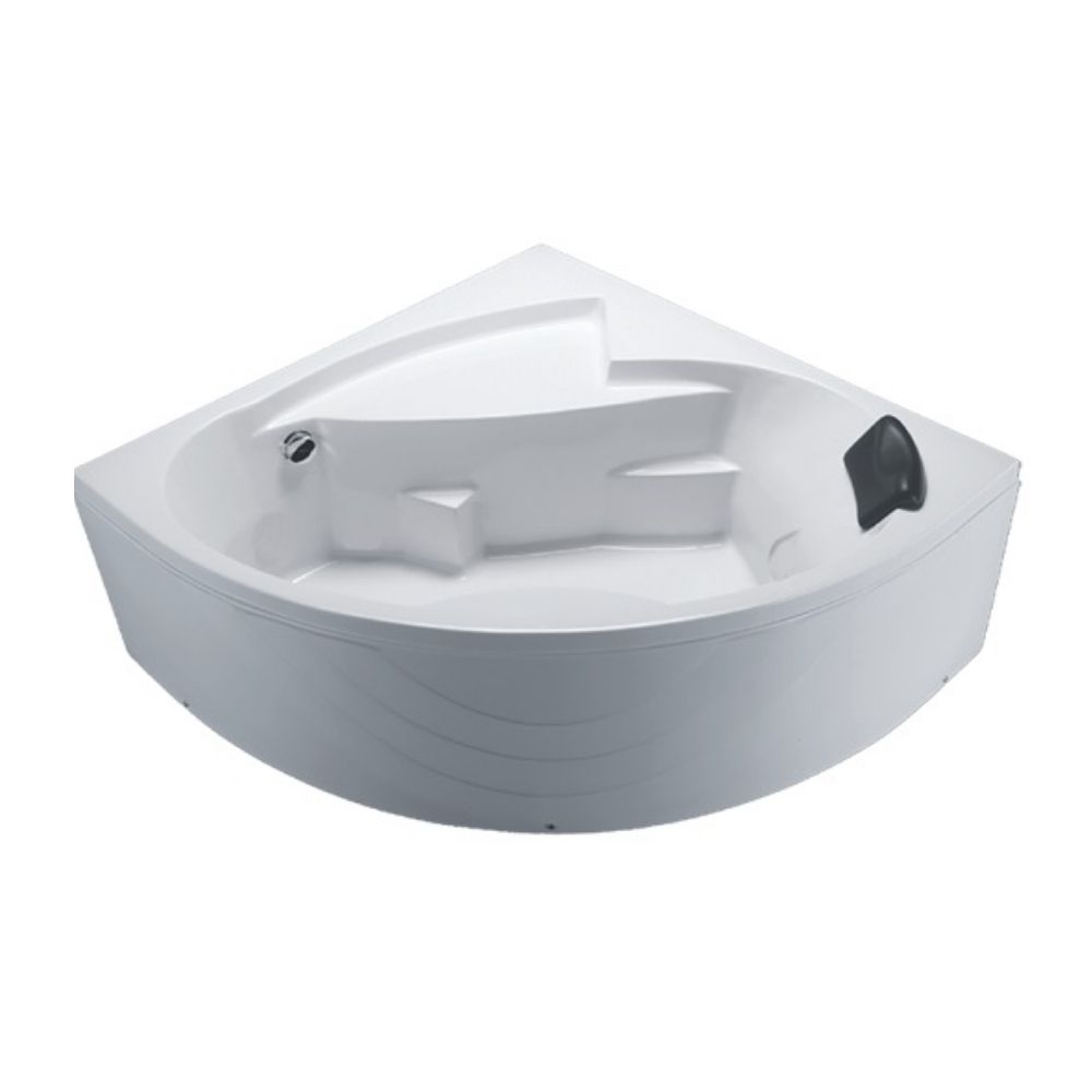 Bồn tắm chân yếm đặt góc 1m4 Caesar AT5140