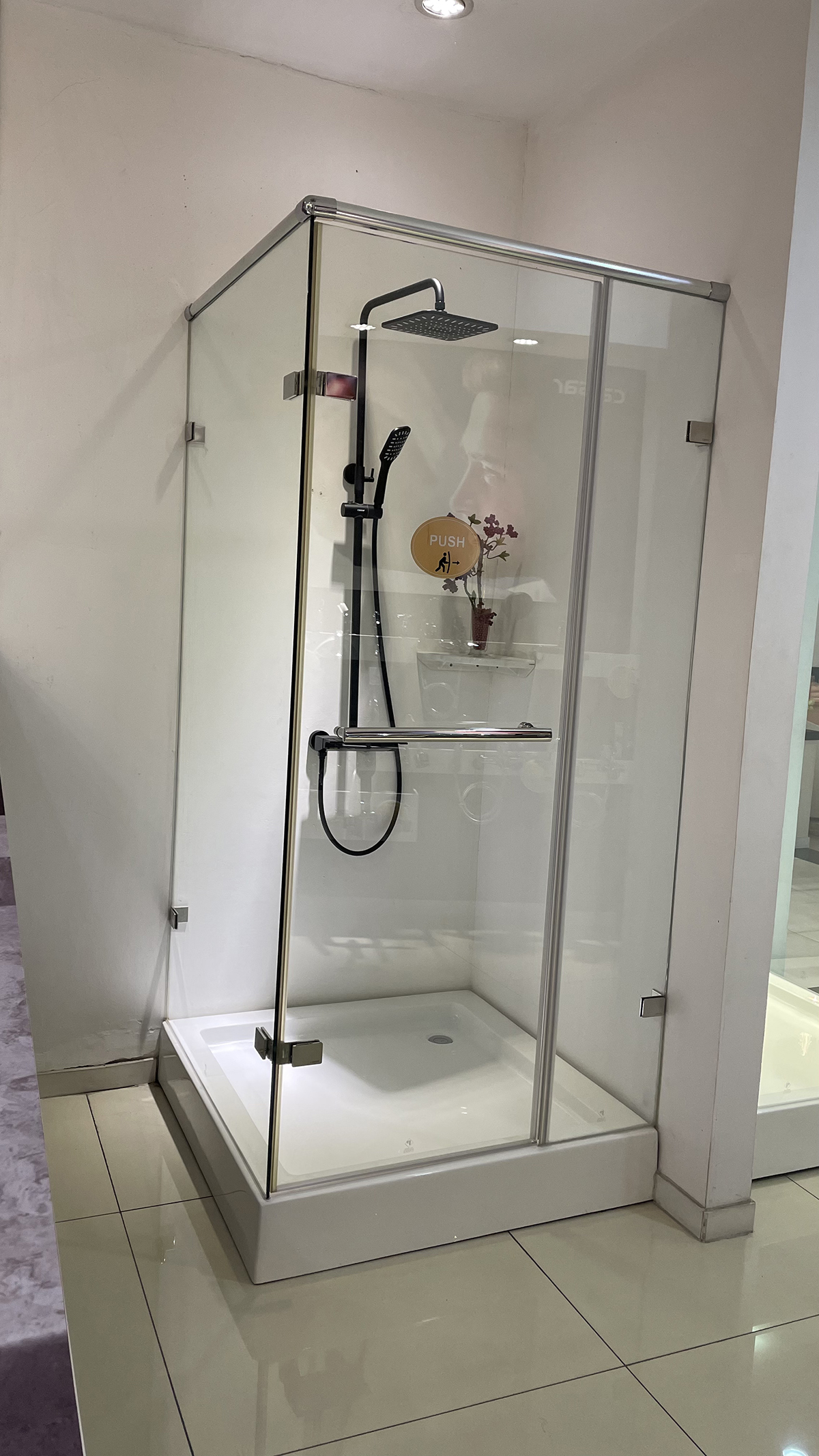 Bồn tắm đứng cửa mở vào Caesar SD4320AT-RI (SD4320ATRI) - 2