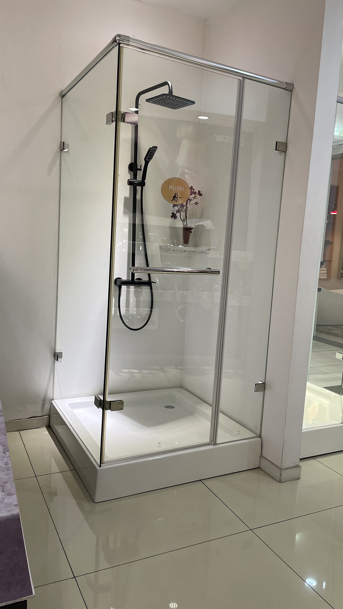 Bồn tắm đứng cửa mở vào Caesar SD4320AT-RI (SD4320ATRI) - 3