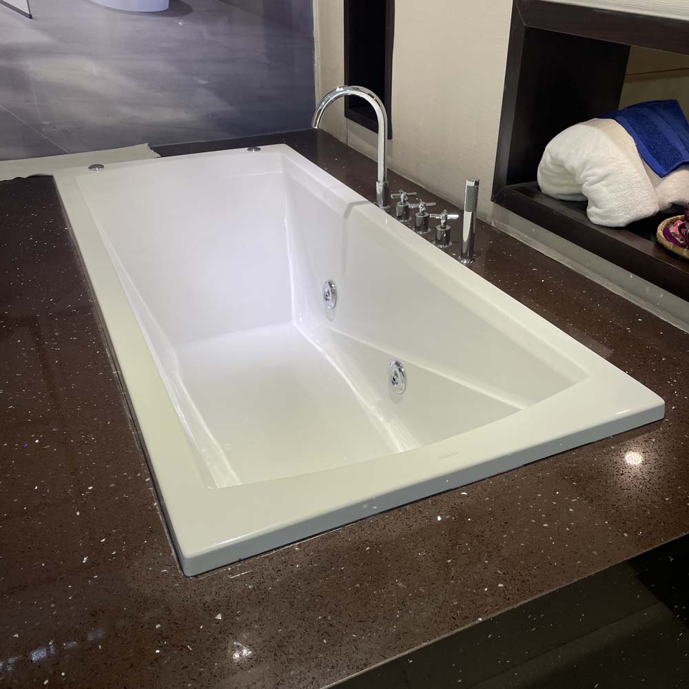 Bồn tắm xây 1m7 massage Caesar MT0670 - 3