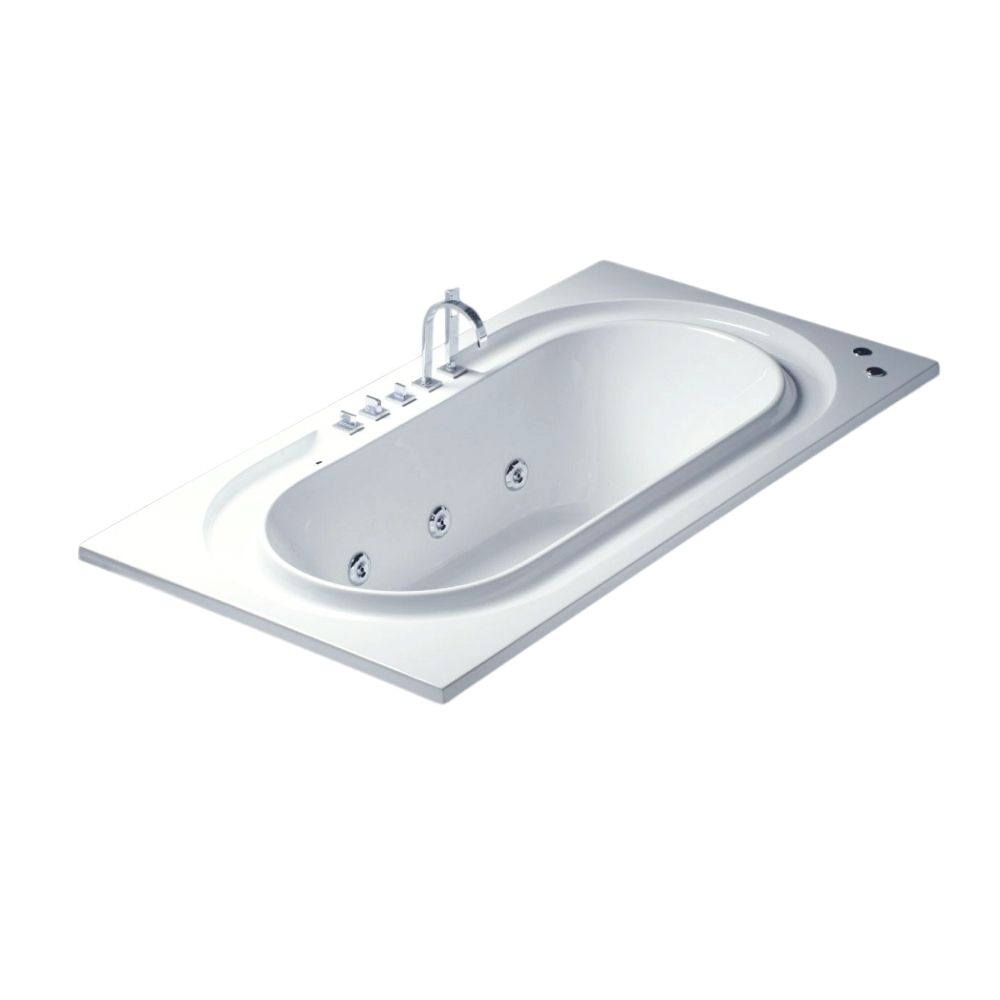 Bồn tắm xây 2m massage hơi Caesar MT212S