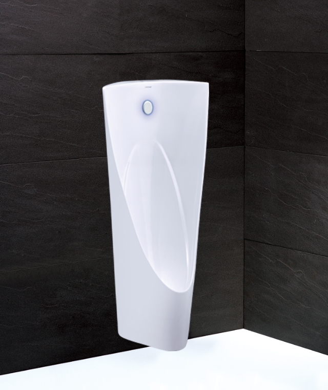 Bồn tiểu nam treo tường thoát ngang Caesar U0237 U0237 - 3