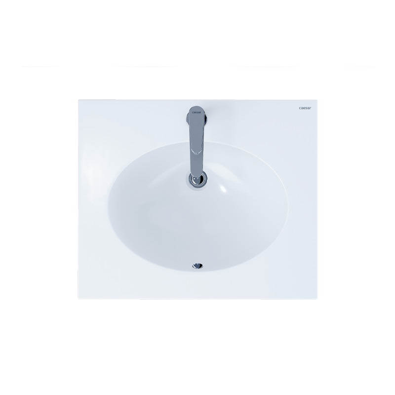 Chậu rửa mặt lavabo dương vành Caesar L5022 L5022
