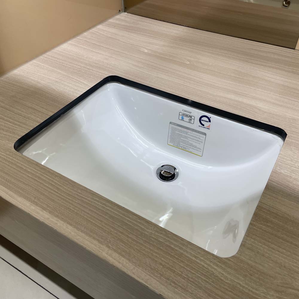 Chậu rửa mặt lavabo âm bàn Caesar L5125 L5125 - 3