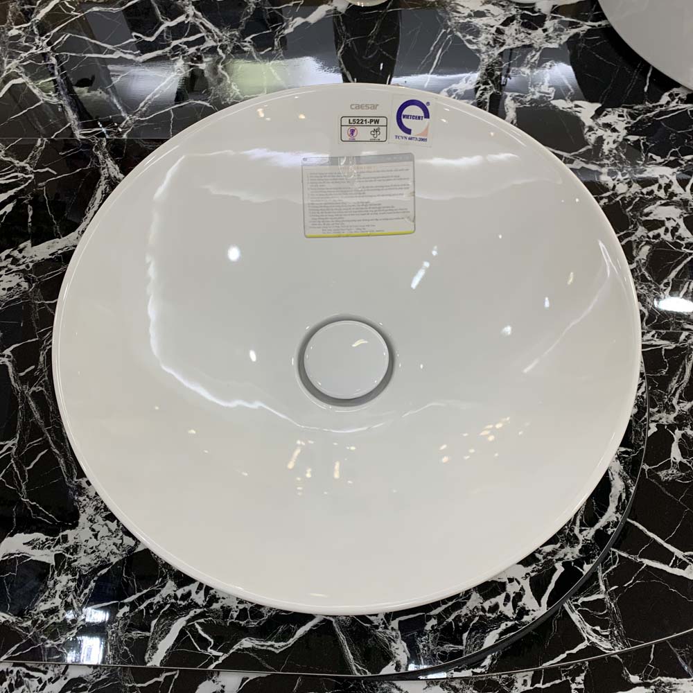 Chậu lavabo đặt bàn Caesar L5221 L5221 - 5
