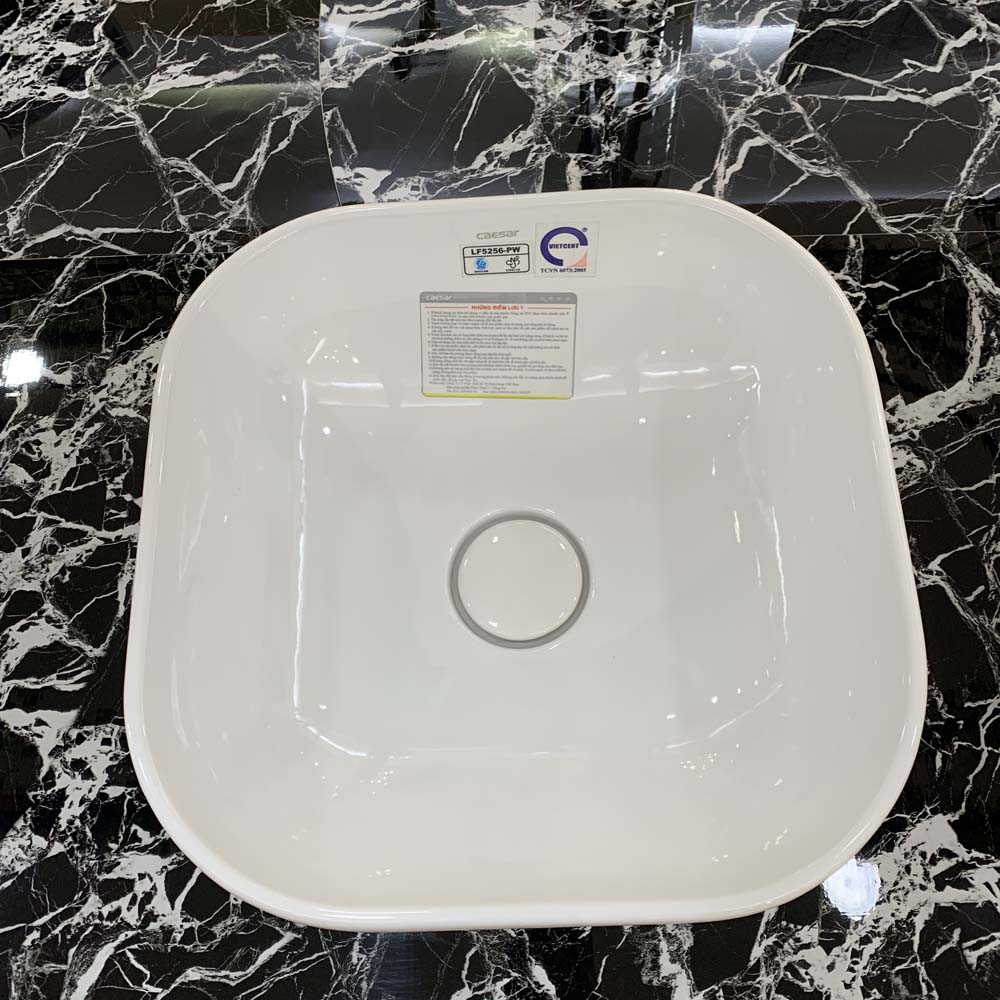 Chậu lavabo đặt bàn Caesar LF5256 LF5256 - 5