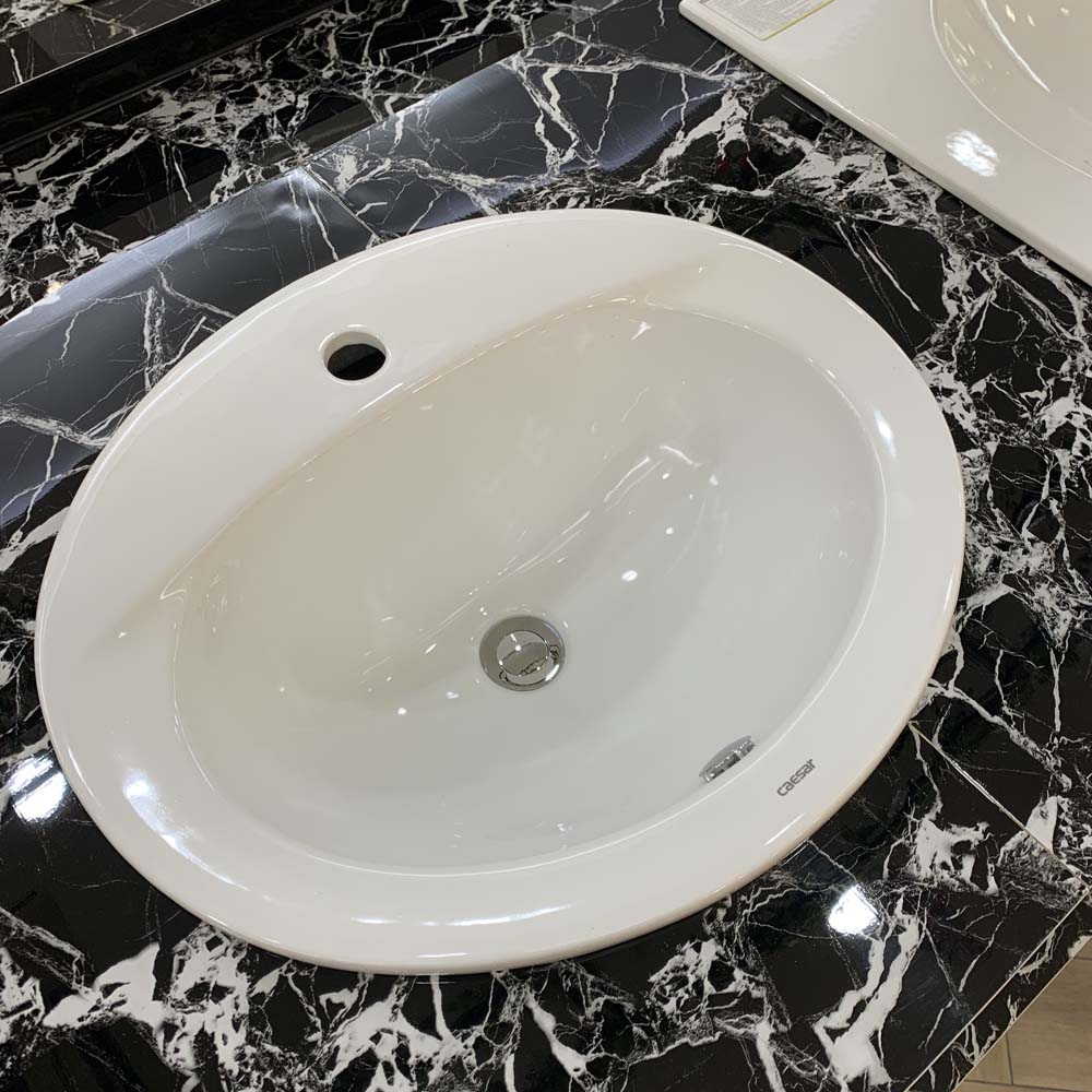 Chậu lavabo dương vành Caesar L5018 L5018 - 3