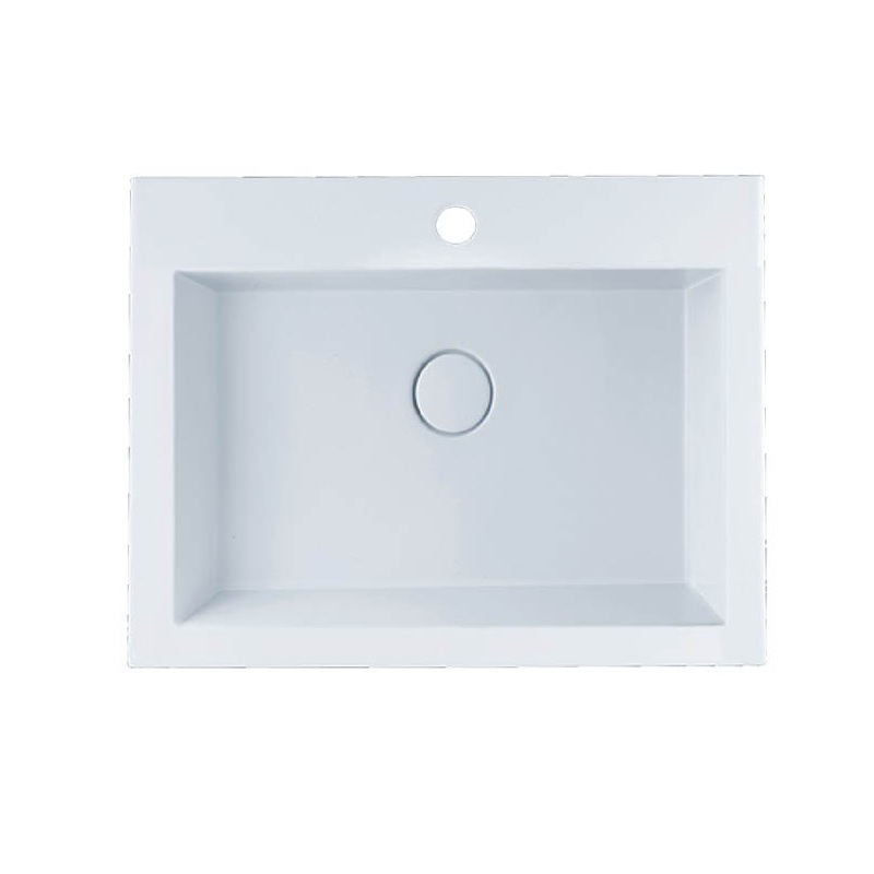 Chậu lavabo dương vành Caesar LF5017 LF5017
