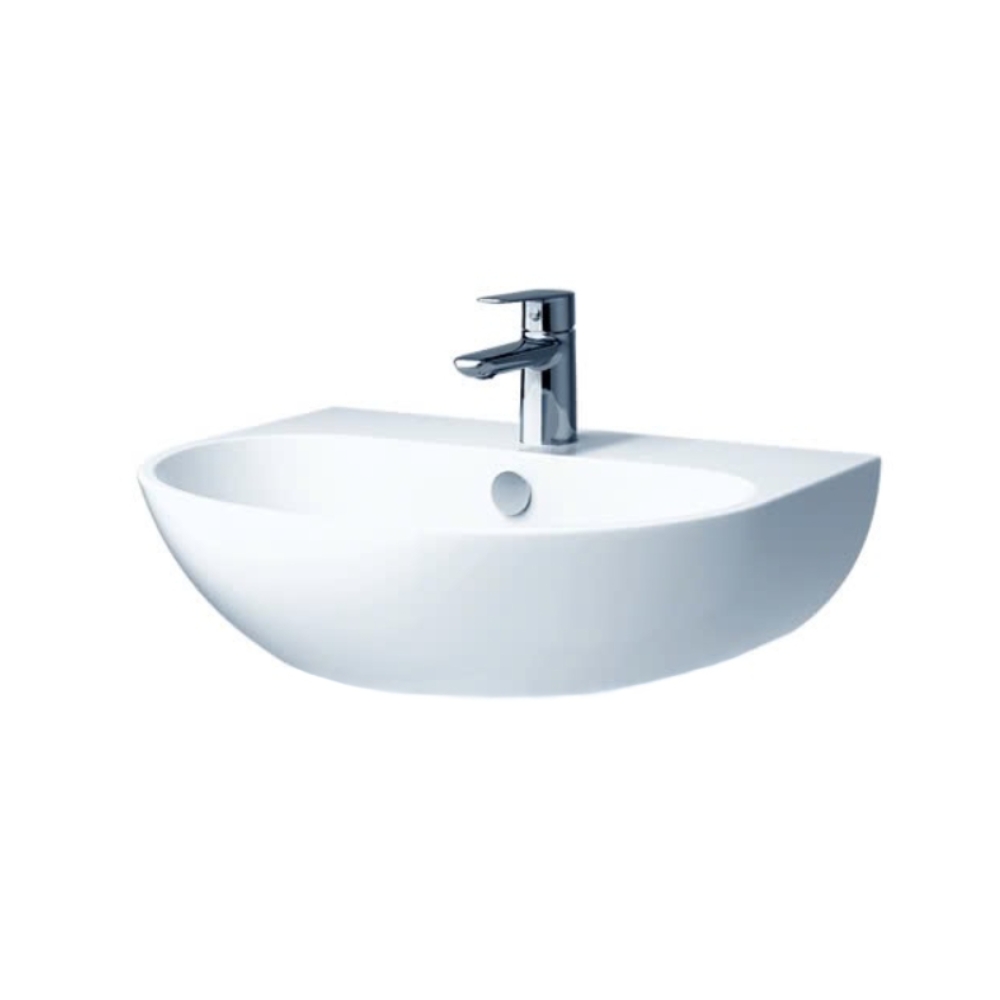 Chậu rửa lavabo treo tường Caesar L2150 (L2150S) L2150S