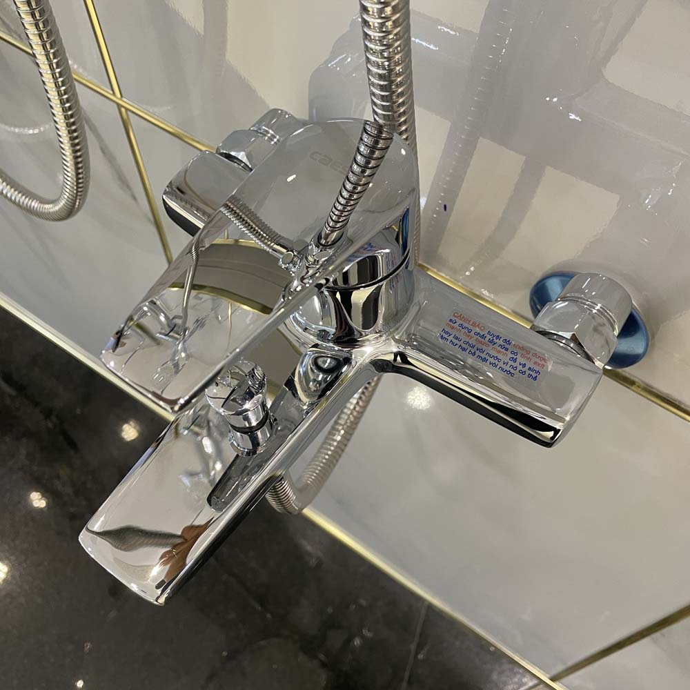 Bộ vòi sen tắm nóng lạnh Caesar S393C / CB / CW / CR / CG S393C - 2