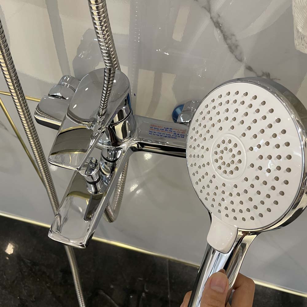 Bộ vòi sen tắm nóng lạnh Caesar S393C / CB / CW / CR / CG S393C - 3