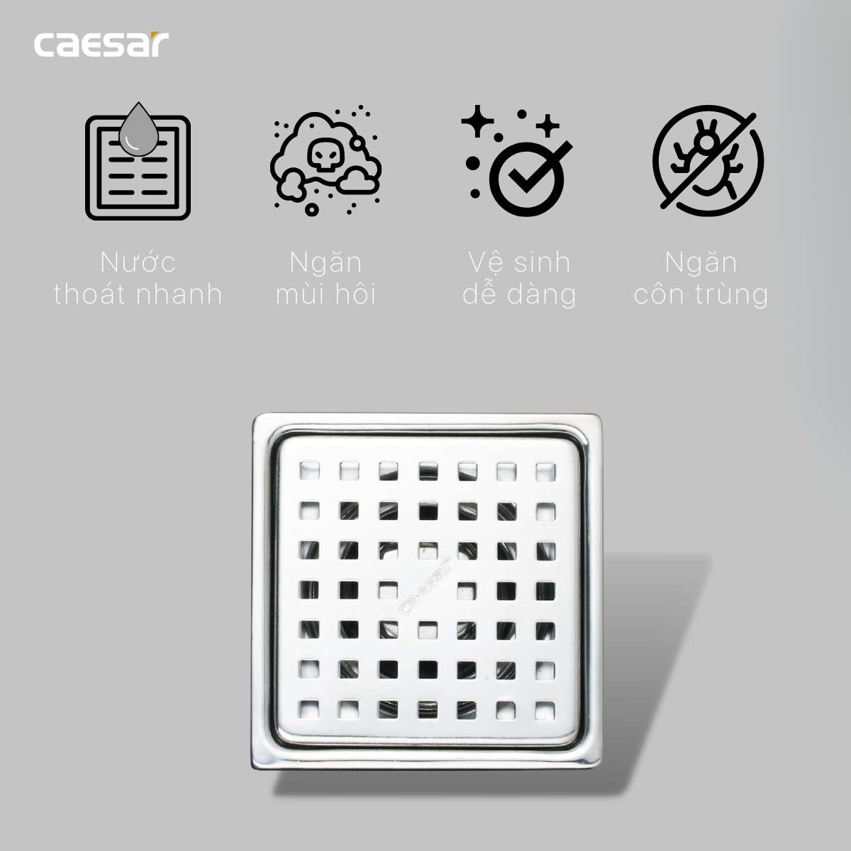 Phễu thoát sàn Caesar ST1212L ST1212L - 6