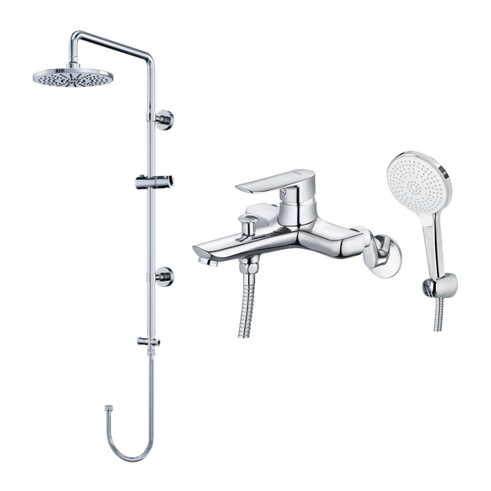 Bộ sen tắm cây nóng lạnh Caesar BS125+S393C BS125+S393C