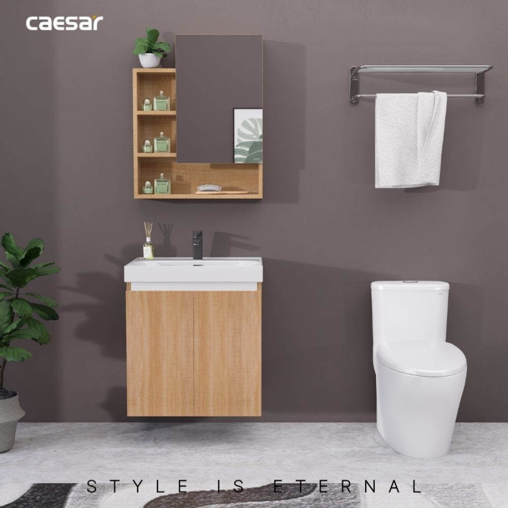Bộ tủ chậu cabinet treo Caesar LF5356+EH15356AW7V LF5356+EH15356AW7V - 2
