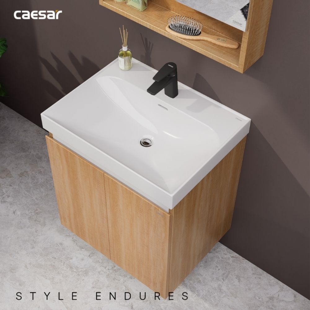 Bộ tủ chậu cabinet treo Caesar LF5356+EH15356AW7V LF5356+EH15356AW7V - 6