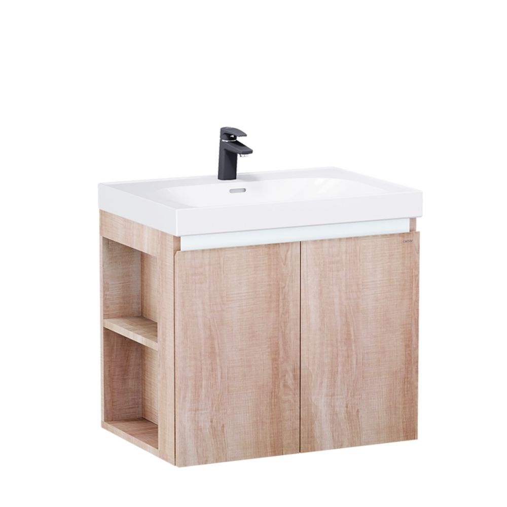 Bộ tủ chậu cabinet treo Caesar LF5357+EH15357CLW7V LF5357+EH15357CLW7V