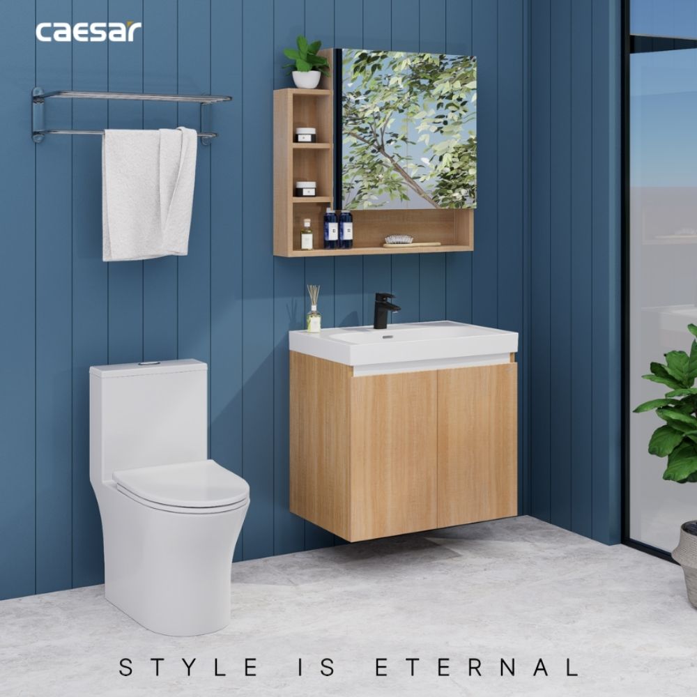 Bộ tủ chậu cabinet treo Caesar LF5357+EH15357CRW7V LF5357+EH15357CRW7V - 4