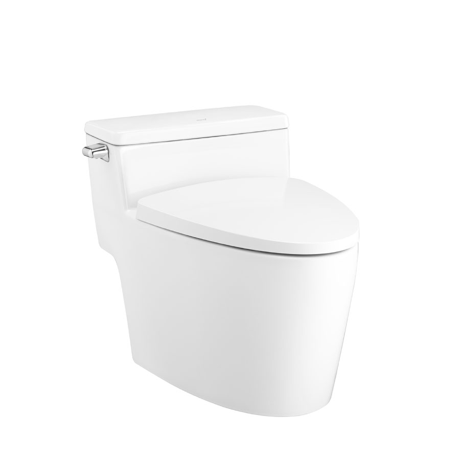 Bồn cầu 1 khối COTTO C105257 nắp êm dòng Riviera Pro C105257