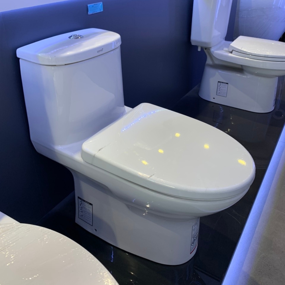 Bồn cầu 1 khối COTTO C1053 nắp êm dòng Micc C1053 - 4