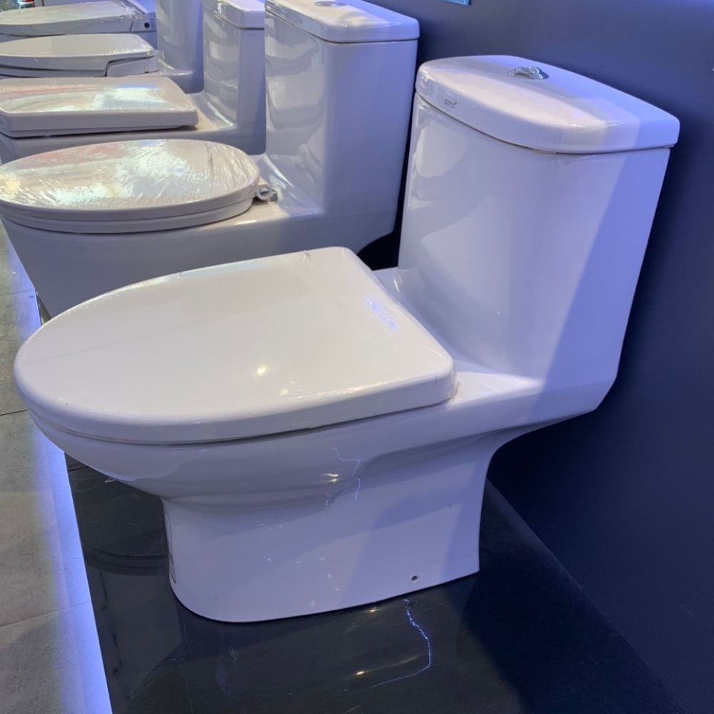 Bồn cầu 1 khối COTTO C1053 nắp êm dòng Micc C1053 - 3