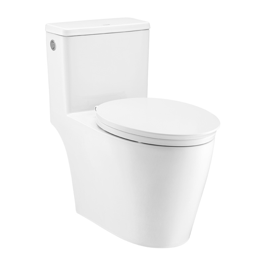 Bồn cầu 1 khối COTTO C110517 nắp êm dòng Harmony C110517