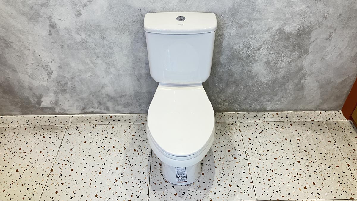 Bồn cầu 2 khối COTTO C13330 nắp êm dòng Sella C13330 - 4