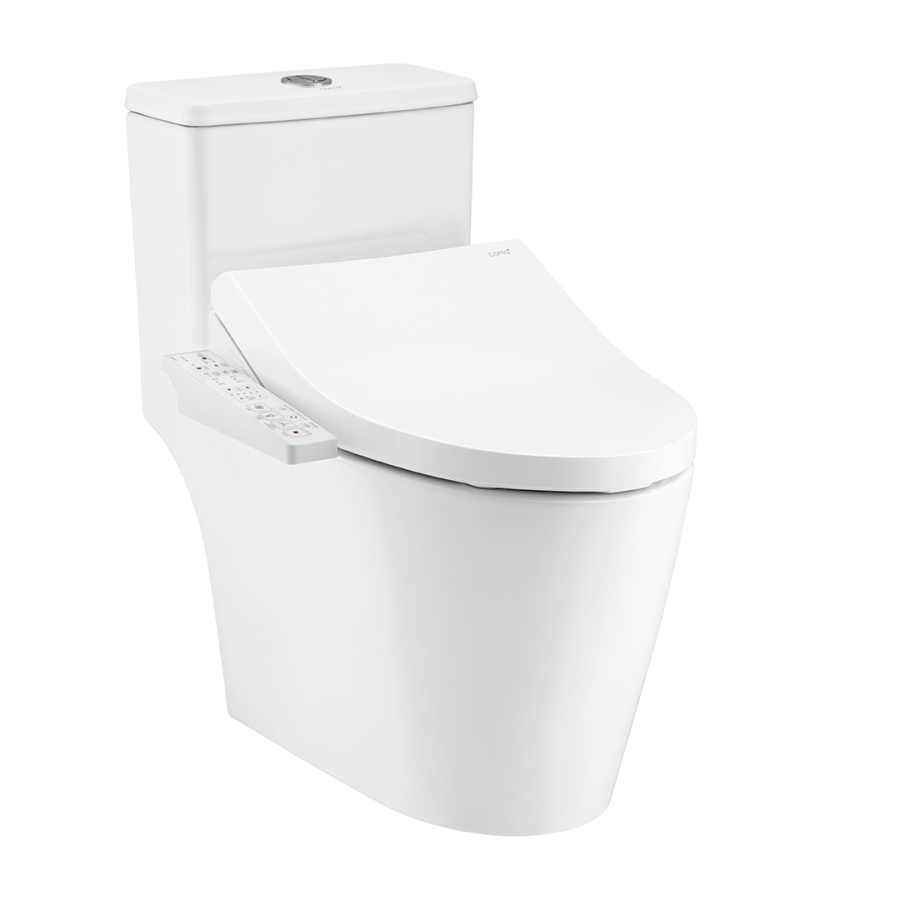 Bồn cầu 2 khối nắp điện tử COTTO C167507(CV3) Harmony C167507(CV3)