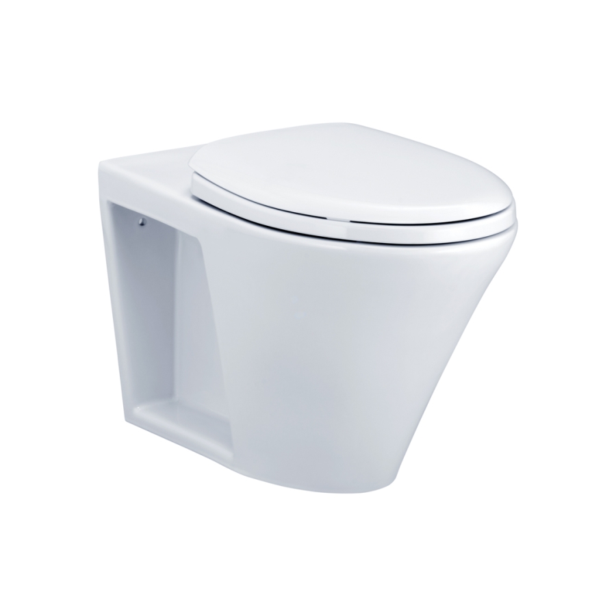 Bồn cầu đặt sàn COTTO C1322BI nắp êm dòng Munich II C1322BI