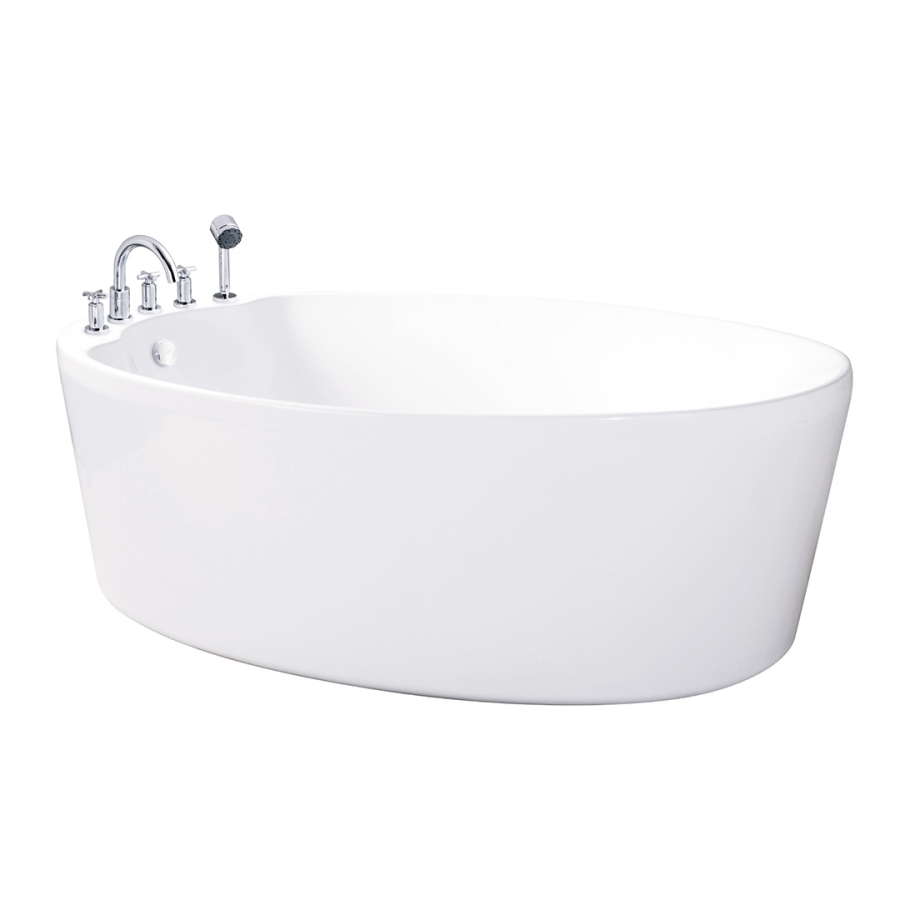 Bồn tắm COTTO BTW377PP đặt sàn massage 1m7 New Paragon