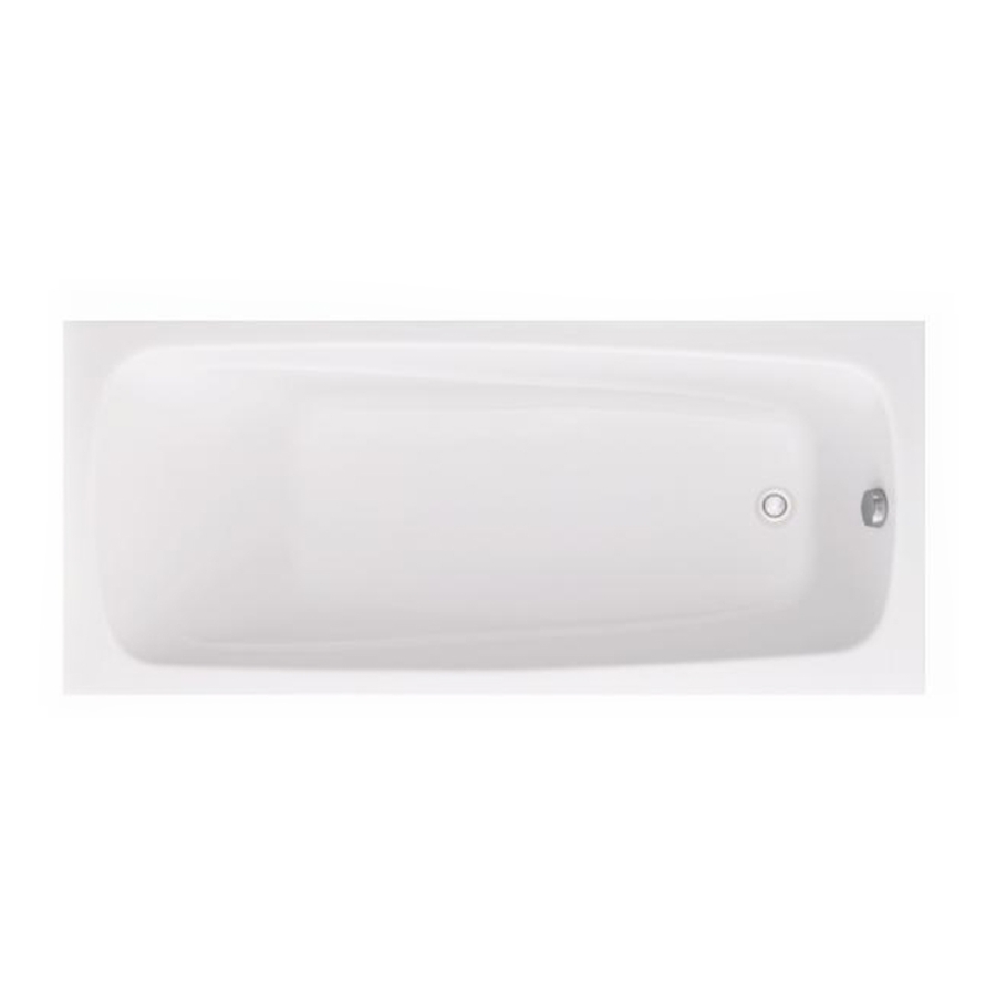 Bồn tắm COTTO BH220PP(H) xây bệ có tay vịn